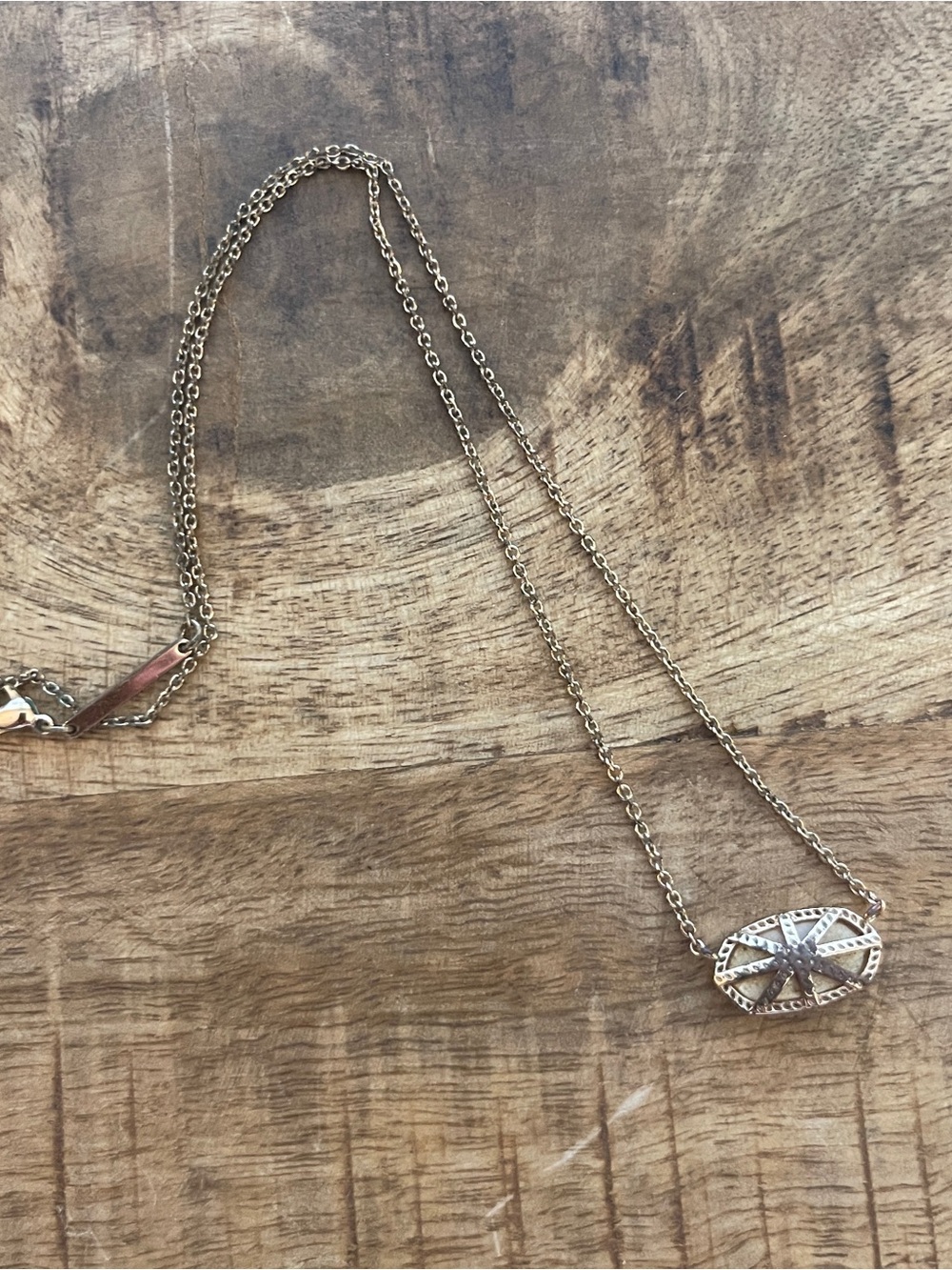 Kendra Scott necklace. Well loved as shown. - Picture 5 of 7